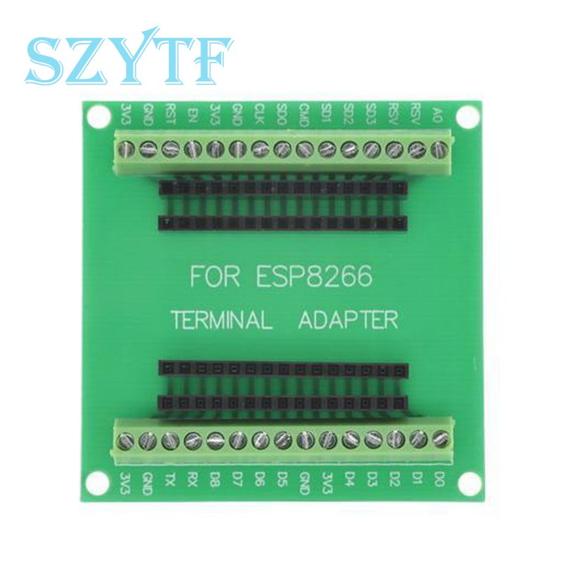 Esp8266 Nodemcu Board - محول طرفي للوحة التوسعة ESP8266 متوافق