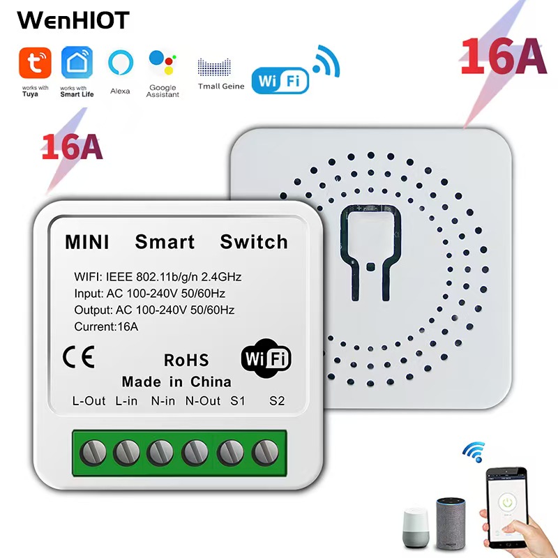 Diy Home Automation Controller - مفتاح ذكي صغير 16 أمبير من