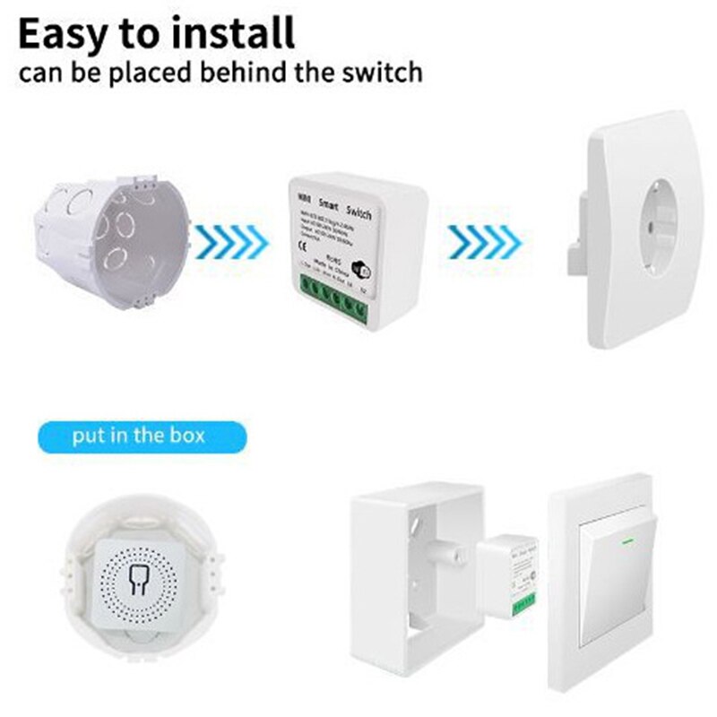 Tuya 16A Mini Wifi Smart Switc - مراجعة Diy Home Automation Controller وسعره