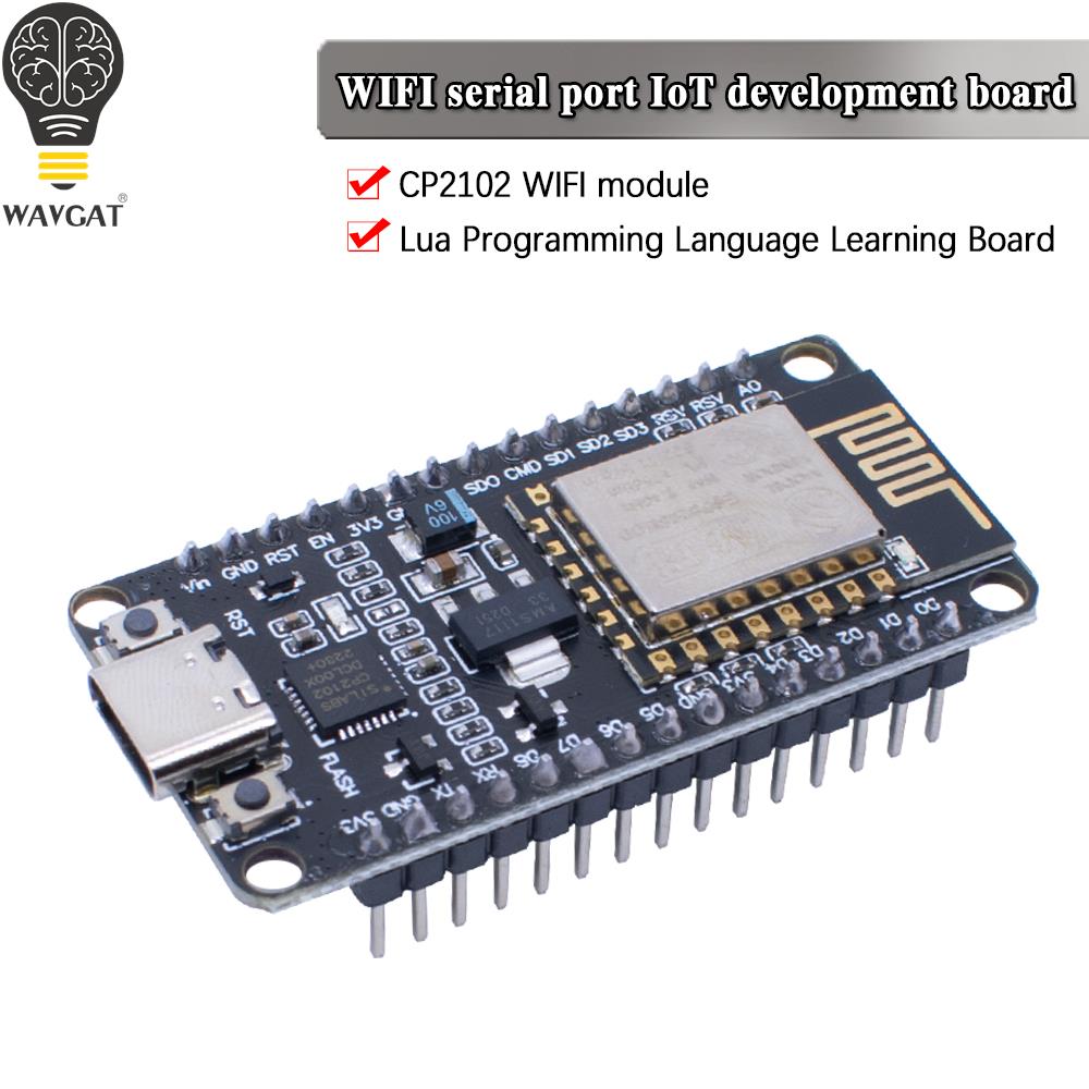 وحدة لاسلكية نوديمكو CP2102 نو - مراجعة Esp8266 Nodemcu Board وسعره