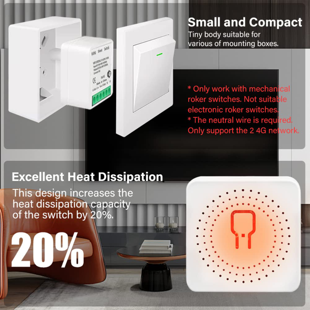مفتاح ذكي صغير 16 أمبير من توي - مراجعة Diy Home Automation Controller وسعره