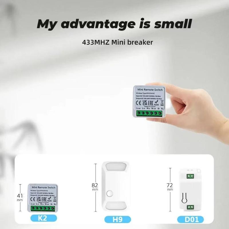 مفتاح ذكي لاسلكي بتردد 433 ميج - مراجعة Diy Home Automation Controller وسعره